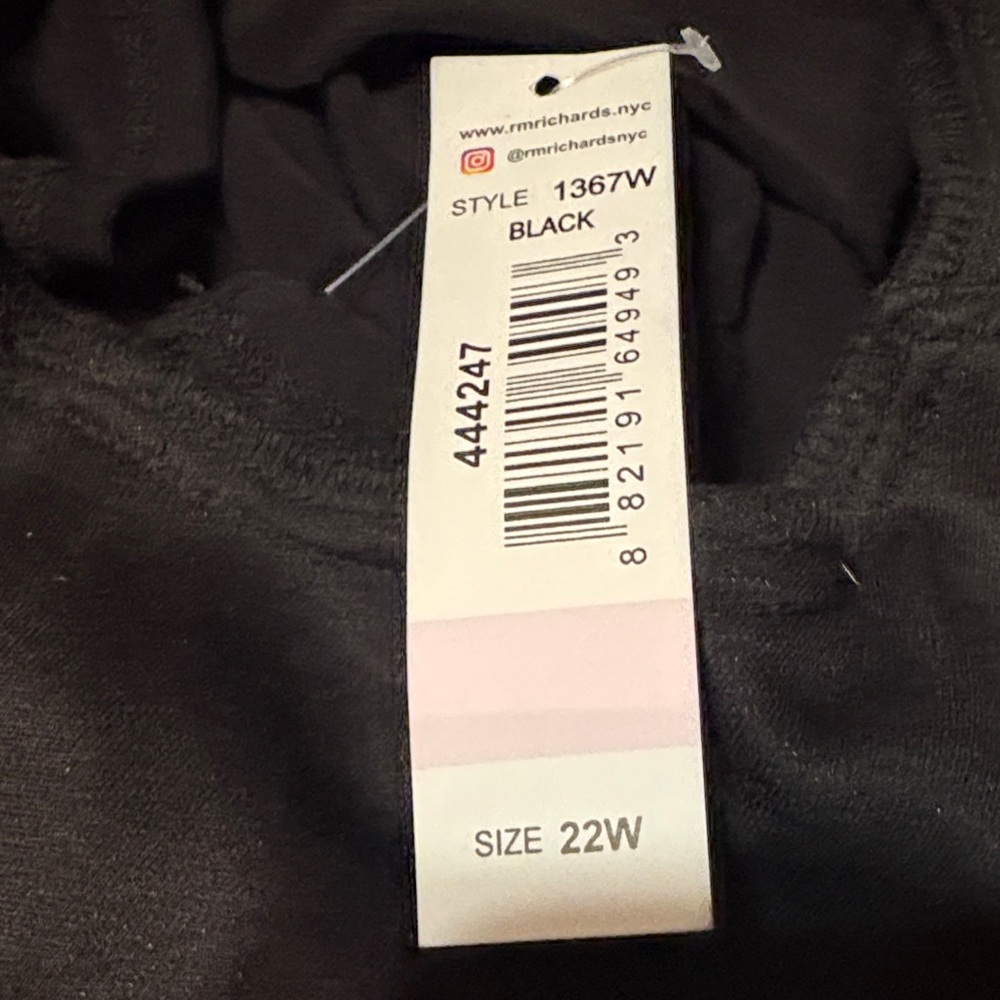 R & M Richards Black Maxi Dress with Silver Accent - Picture 9 of 9